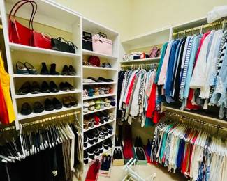 St. John,&nbsp;Escada,&nbsp;Dana Buchman,&nbsp;Carlisle,&nbsp;Harold & Co., Ralph Lauren,&nbsp;Kate Spade,&nbsp;Tons of Chico’s&nbsp;