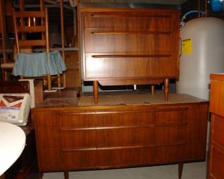 Period set of mid-century set of dressers.