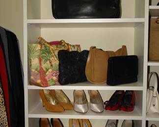 Designer shoes & handbags