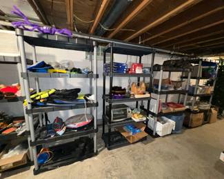 Shelving racks