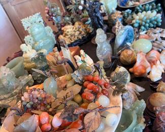 If the jewelry pics didn't exhaust you yet? GET READY FOR SOME SERIOUS JADEITE, AMBER, JADE, QUARTZ, AMYTHST ETC...
