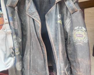 VINTAGE DKNY LEATHER JACKET