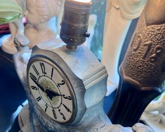 Vintage Deco Clock/Lamp - Just Fabulous!