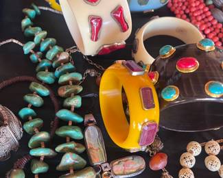 Tons of vintage jewelry as well