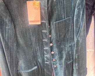 ROMEO GIGLI - WITH TAGS - WHAT????? VELVET