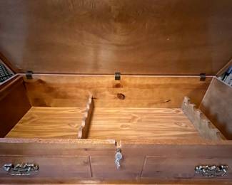 Vintage chest gun safe