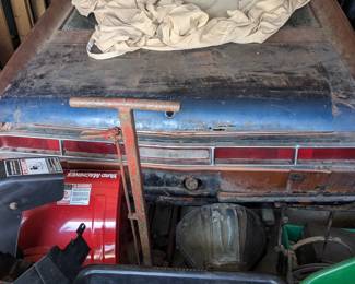 1970 AMX- Does not run. Engine out in pieces, project car. Comes with lots of parts. 