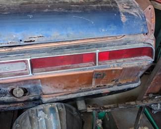 1970 AMX- Does not run. Engine out in pieces, project car. Comes with lots of parts. 