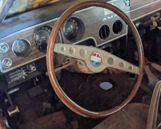 1970 AMX- Does not run. Engine out in pieces, project car. Comes with lots of parts. 