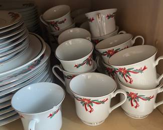 Another Holiday china set
