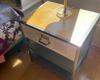 Pottery Barn locker Nightstand $80