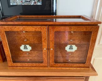 Beautiful Trinidad cigar humidor 26"x12"x15"