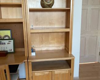 1 unit bookcase cabinet 78"x30"x18" $180