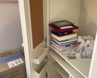 Pottery Barn chest, desk 36"x19"x40"$250