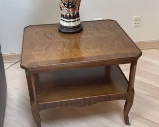 Side table27"x22.5"x22.5" tall $60
