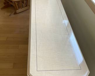 DREXEL Console table 56"X17"X27.5"  PLUS 2 benches $150