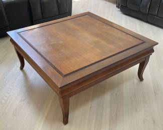Coffee table with drawer AS IS 40"x40"x17" $80
