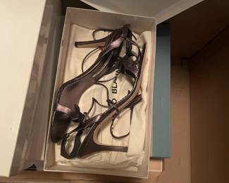 Designer Manolo Blahnik shoes, more pictures to come next few days