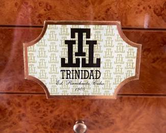 Beautiful Trinidad cigar humidor 26"x12"x15"