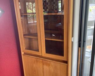 Danish Teak Corner cabinet 