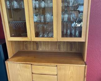 Mid Mod Danish Hutch 