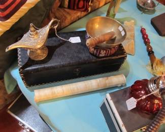 Nice collection of HOOKHAS and accessories. Egyptian art, incense, Hookah storage boxes, and more!