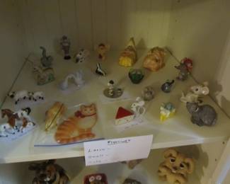 Cute cat figurines
