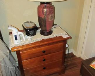 One of many nice pieces that make up a full set. Nightstand