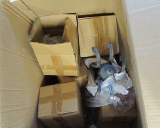 Beautiful chandelier in the box! 