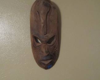 Very cool hand-carved tribal mask