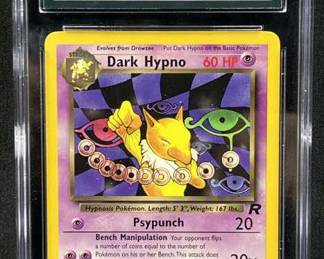 2000 Pokemon Dark Hypno Team Rocket Rare CGC 9