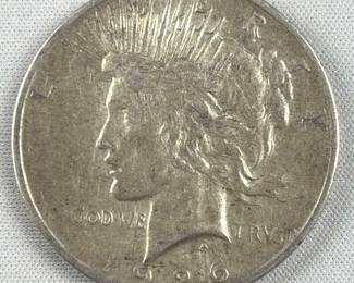 1926-D Peace Silver Dollar, US $1 Coin