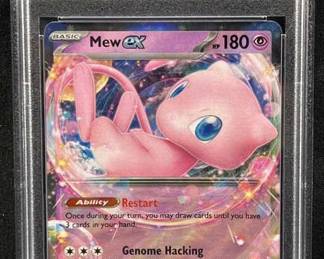2023 Pokemon Mew ex Double Rare PSA 9 MINT