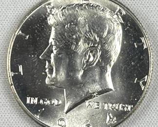 1964 JFK 90% Silver Gem BU Nice Mint Luster