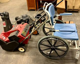 Toro Snow Blower, High End Shower Chair