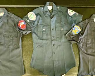 Vintage Uniforms:  Unknown, Los Angeles Police, San Francisco Police
