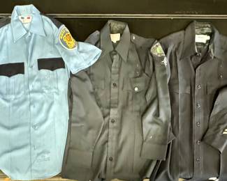 Vintage Uniforms:  Seattle Police and Los Angeles Police