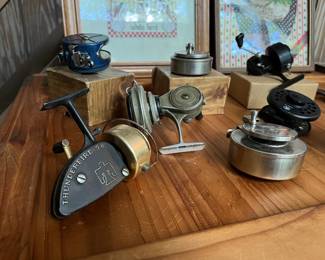 Selection of fishing reels