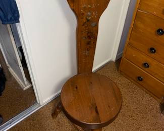 Not real sure what purpose this chair would have served but it is comfortable