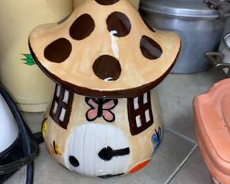 This is a handmade piece not the original Sears Merry Mushroom but still cool.