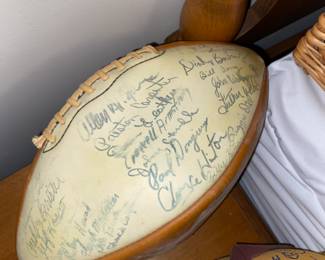 Ole Miss game football from 1954 approx