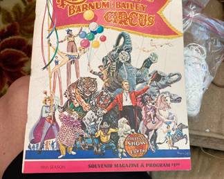 Vintage Barnum and Bailey program 