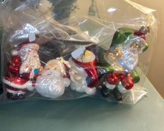 Old World Christmas glass ornaments