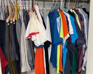 Vintage single stitch t-shirts and others. There is even a vintage practice jersey