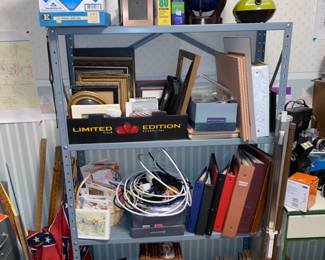 Lots of office supplies