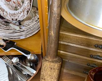 We all have our opinion of what this would have been used for but we do agree about is it being a primitive wooden apothecary hammer