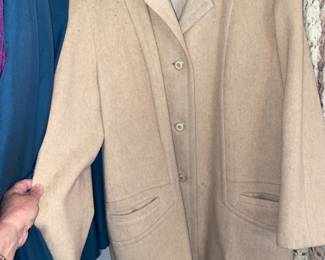 Vintage wool car coat