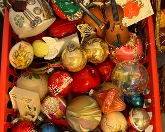 Vintage ornaments.