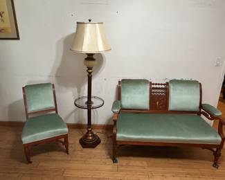 Gorgeous antique furniture- Must see.