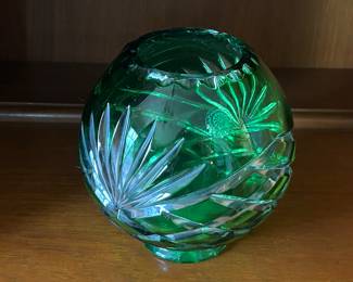 Val St. Lambert Irish crystal.
